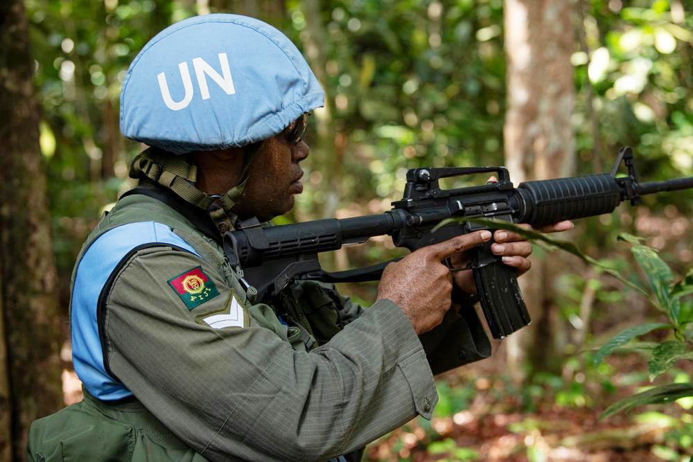 Fiji Soldier